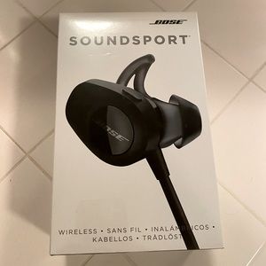 Bose SoundSport Wireless Headphones (NWT, sealed package)